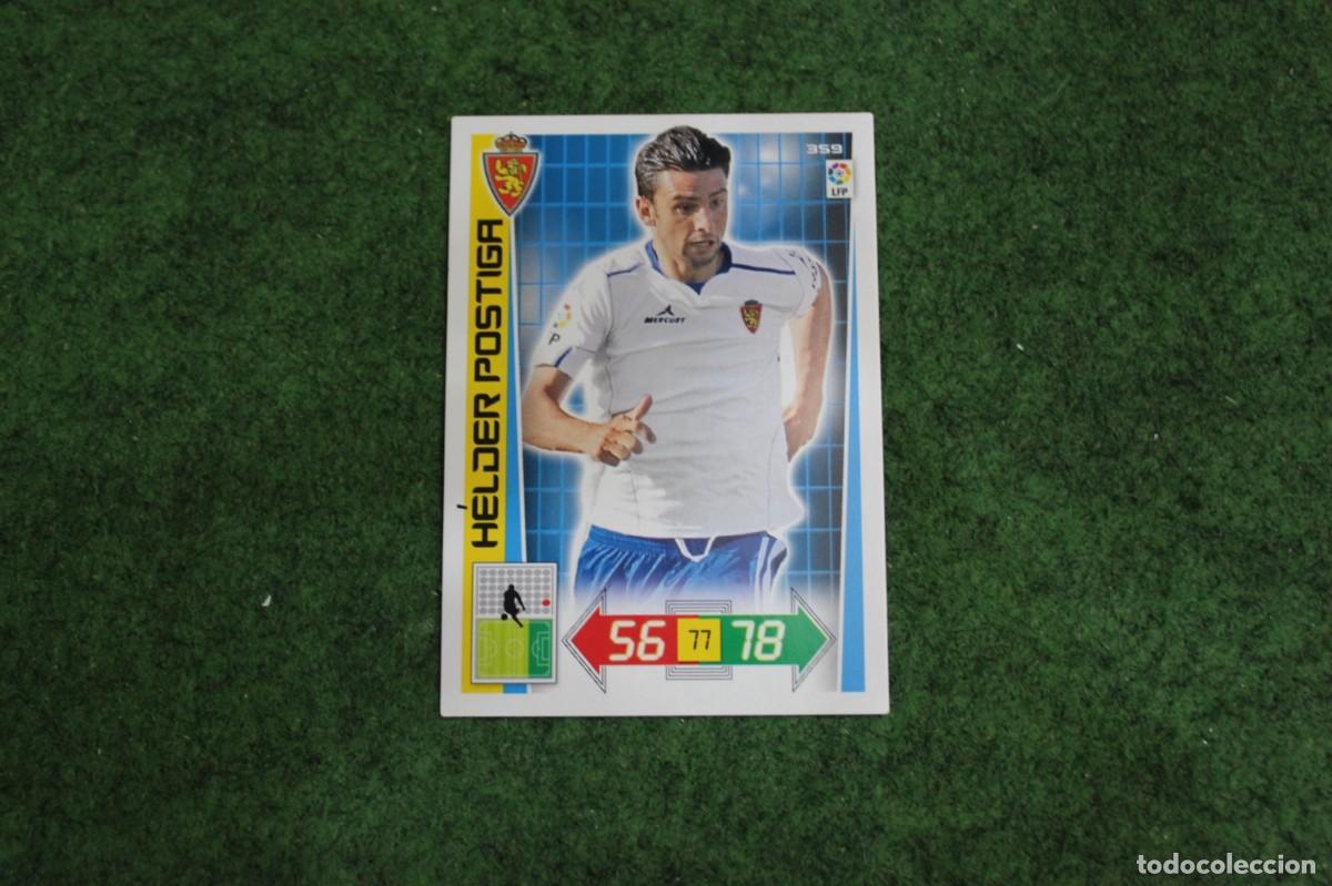 Cromos de f&uacute;tbol: 359 H&Eacute;LDER POSTIGA REAL ZARAGOZA ADRENALYN XL 2012 2013 12 13 LALIGA SANTANDER