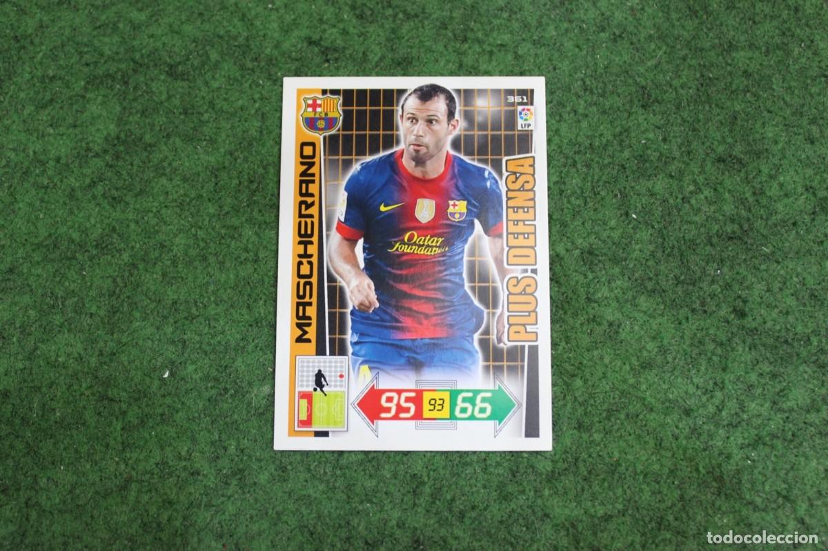 Cromos de f&uacute;tbol: 361 MASCHERANO PLUS DEFENSA ADRENALYN XL 2012 2013 12 13 LALIGA SANTANDER