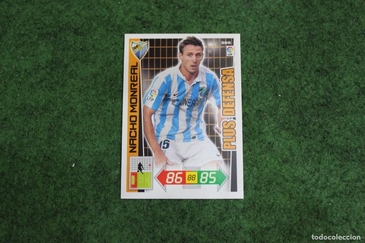 Cromos de f&uacute;tbol: 366 NACHO MONREAL PLUS DEFENSA ADRENALYN XL 2012 2013 12 13 LALIGA SANTANDER
