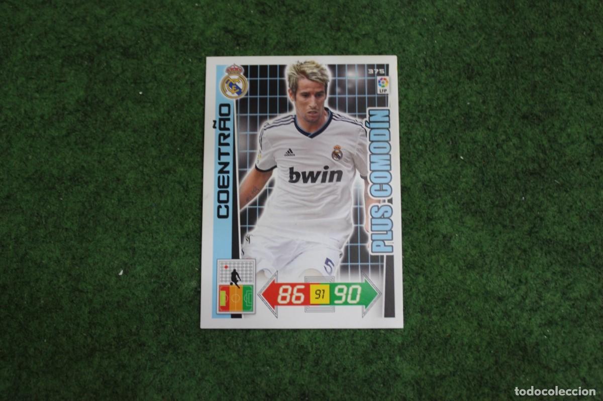 Cromos de f&uacute;tbol: 375 COENTR&Atilde;O PLUS COMOD&Iacute;N ADRENALYN XL 2012 2013 12 13 LALIGA SANTANDER