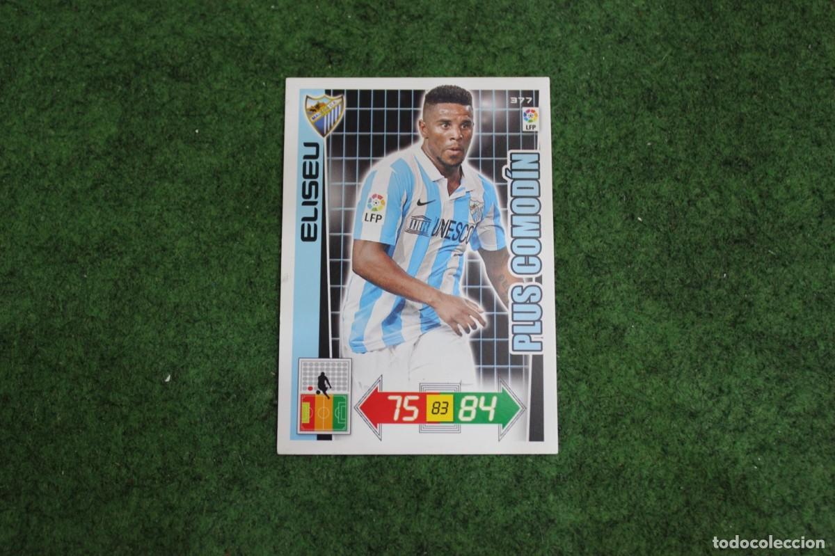 Cromos de f&uacute;tbol: 377 ELISEU PLUS COMOD&Iacute;N ADRENALYN XL 2012 2013 12 13 LALIGA SANTANDER