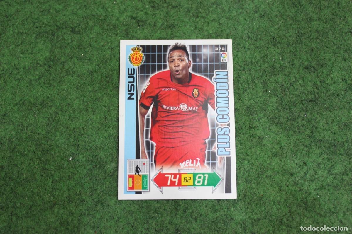Cromos de f&uacute;tbol: 378 NSUE PLUS COMOD&Iacute;N ADRENALYN XL 2012 2013 12 13 LALIGA SANTANDER