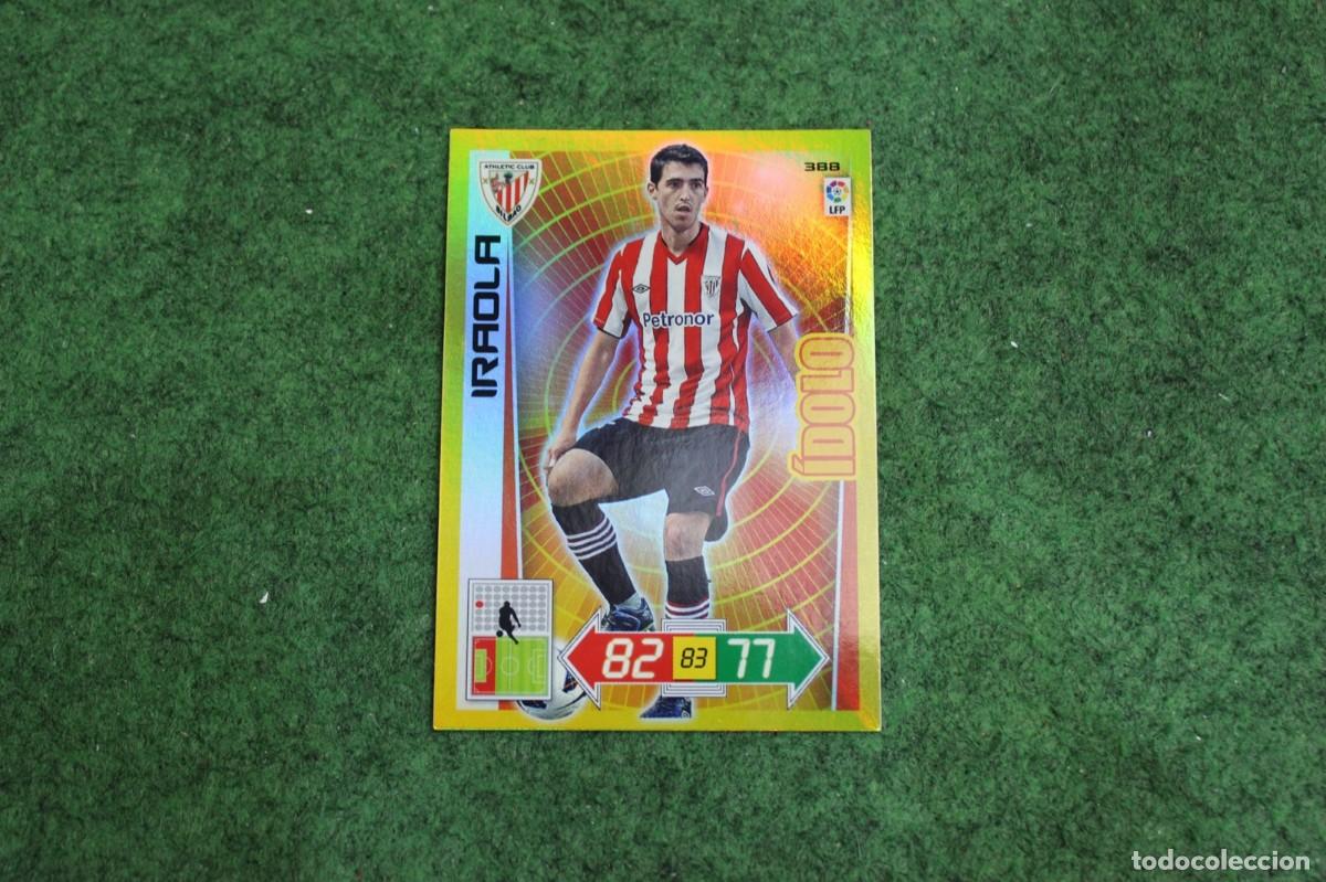 Cromos de f&uacute;tbol: 388 IRAOLA &Iacute;DOLO ADRENALYN XL 2012 2013 12 13 LALIGA SANTANDER