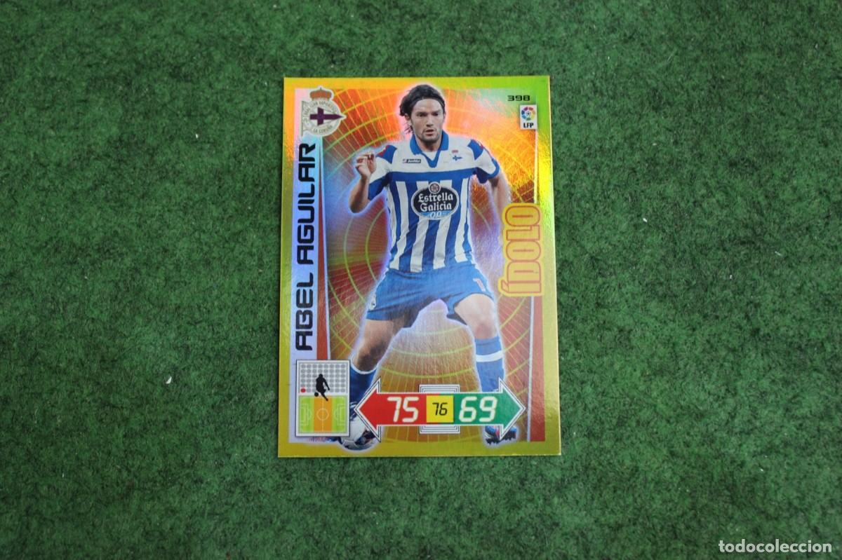 Cromos de f&uacute;tbol: 398 ABEL AGUILAR &Iacute;DOLO ADRENALYN XL 2012 2013 12 13 LALIGA SANTANDER