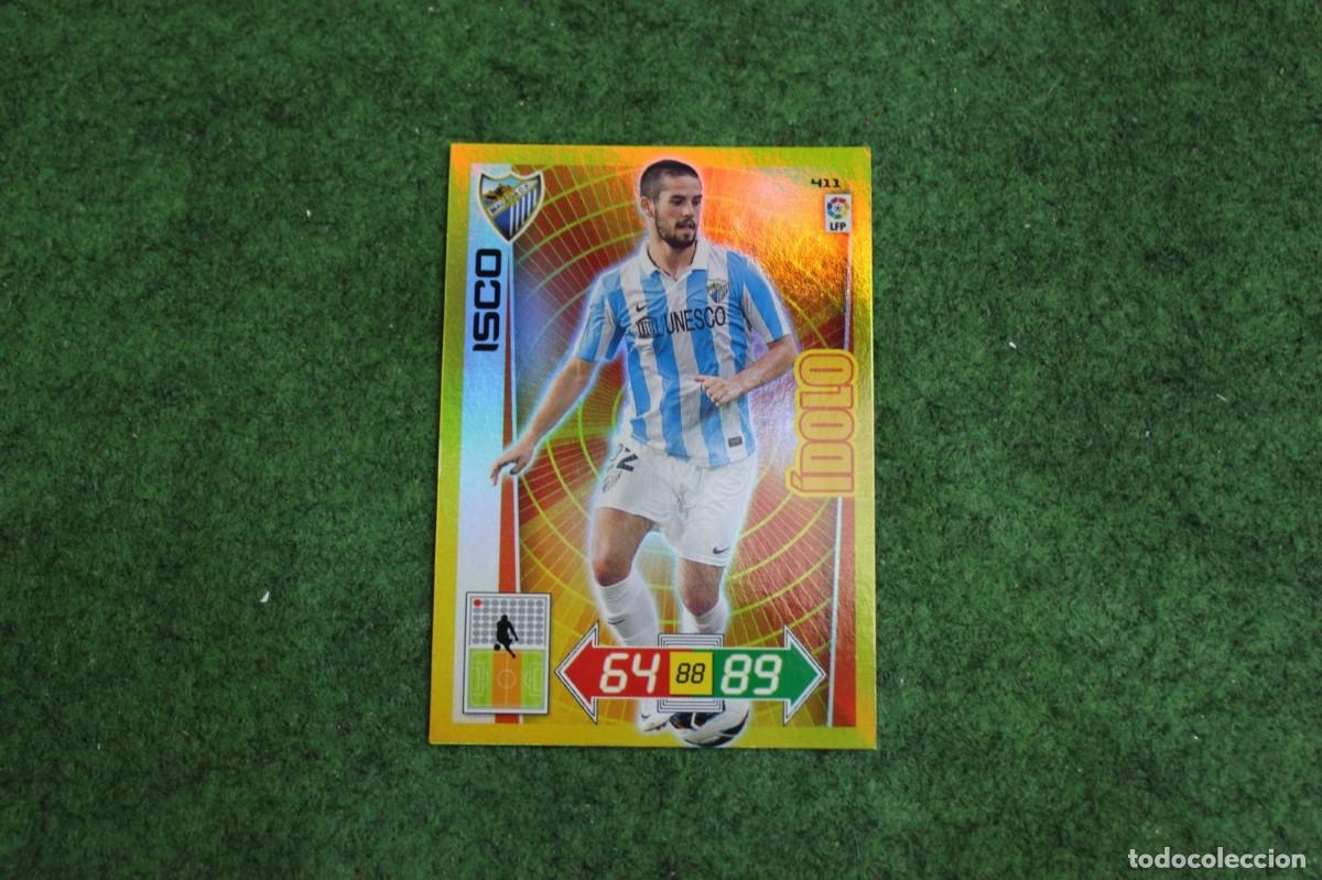 Cromos de f&uacute;tbol: 411 ISCO &Iacute;DOLO ADRENALYN XL 2012 2013 12 13 LALIGA SANTANDER