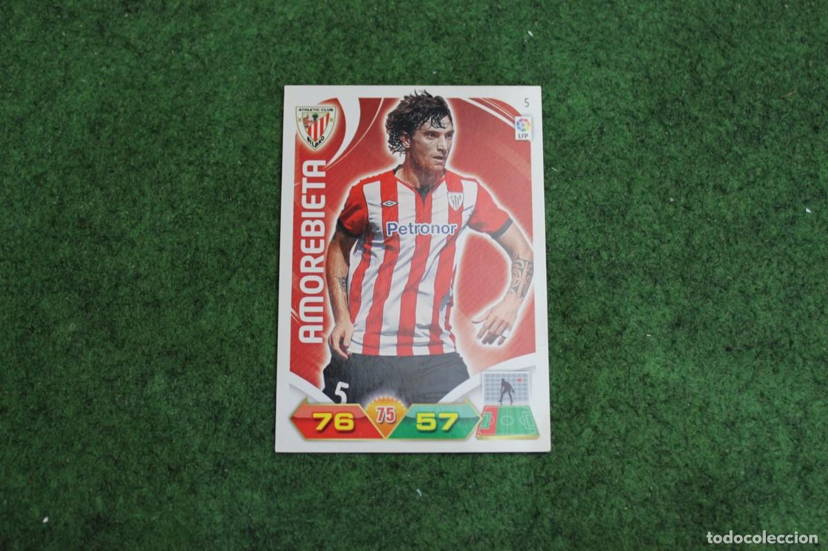 Cromos de f&uacute;tbol: 5 AMOREBIETA ATHLETIC CLUB ADRENALYN XL 2011 2012 11 12 LALIGA SANTANDER