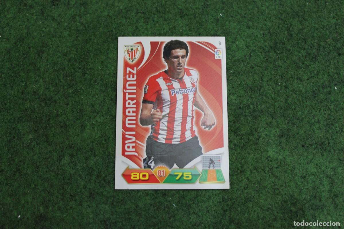 Cromos de f&uacute;tbol: 8 JAVI MART&Iacute;NEZ ATHLETIC CLUB ADRENALYN XL 2011 2012 11 12 LALIGA SANTANDER