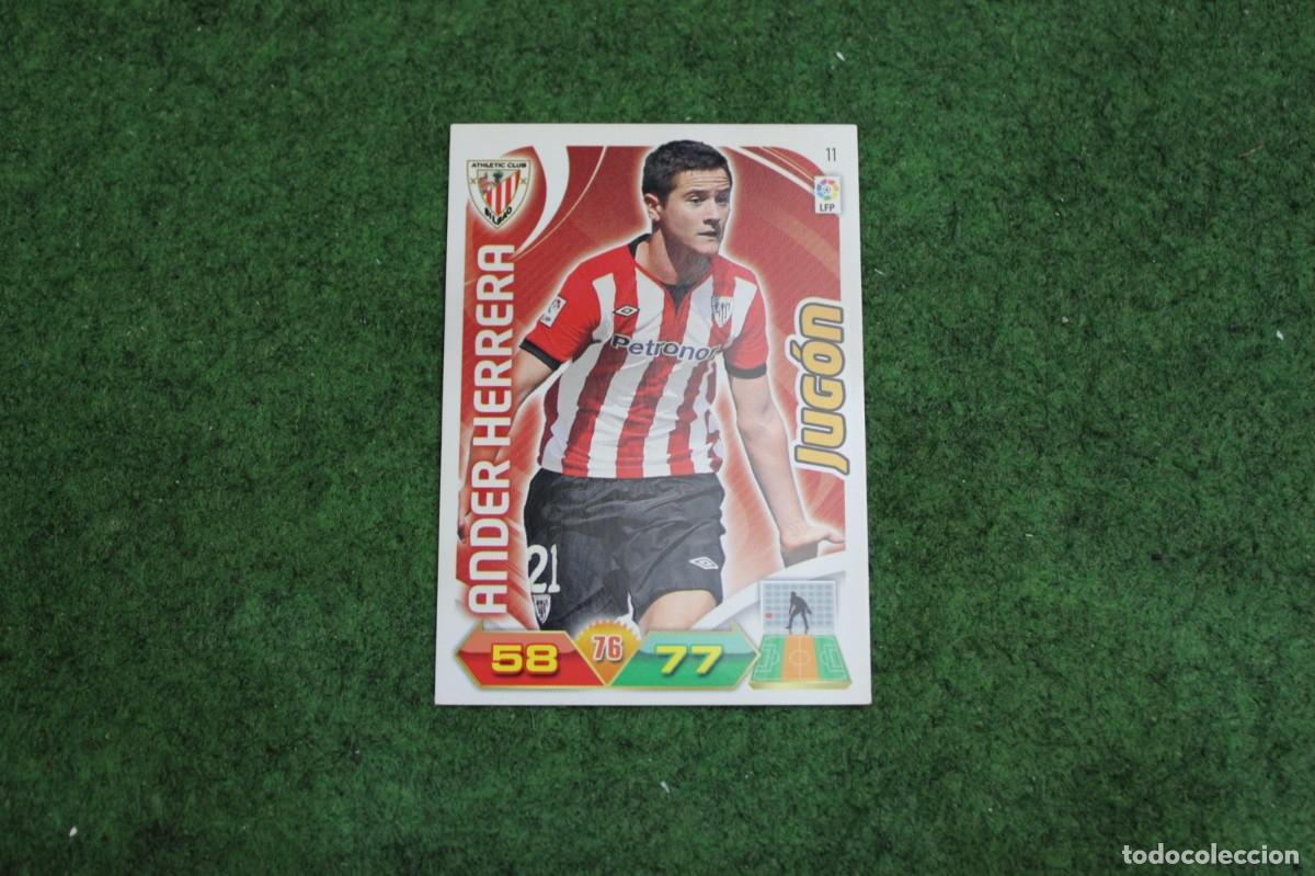 Cromos de f&uacute;tbol: 11 ANDER HERRERA ATHLETIC CLUB JUG&Oacute;N ADRENALYN XL 2011 2012 11 12 LALIGA SANTANDER