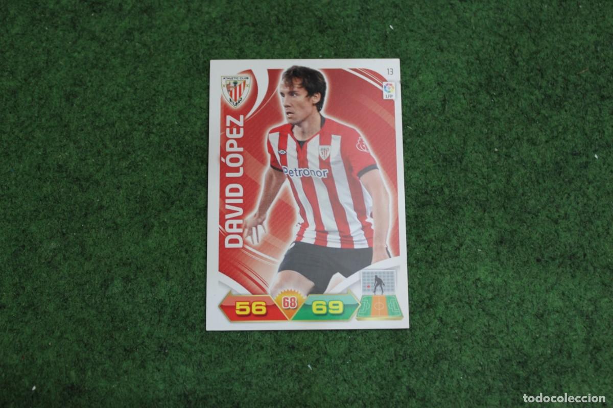 Cromos de f&uacute;tbol: 13 DAVID L&Oacute;PEZ ATHLETIC CLUB ADRENALYN XL 2011 2012 11 12 LALIGA SANTANDER