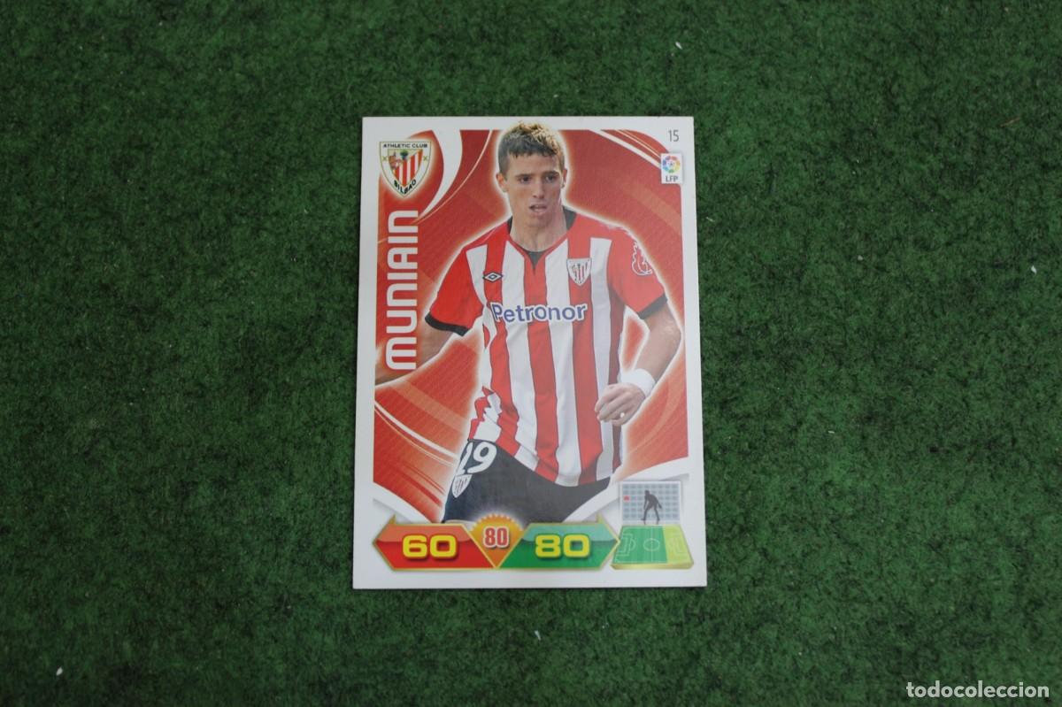 Cromos de f&uacute;tbol: 15 MUNIAIN ATHLETIC CLUB ADRENALYN XL 2011 2012 11 12 LALIGA SANTANDER