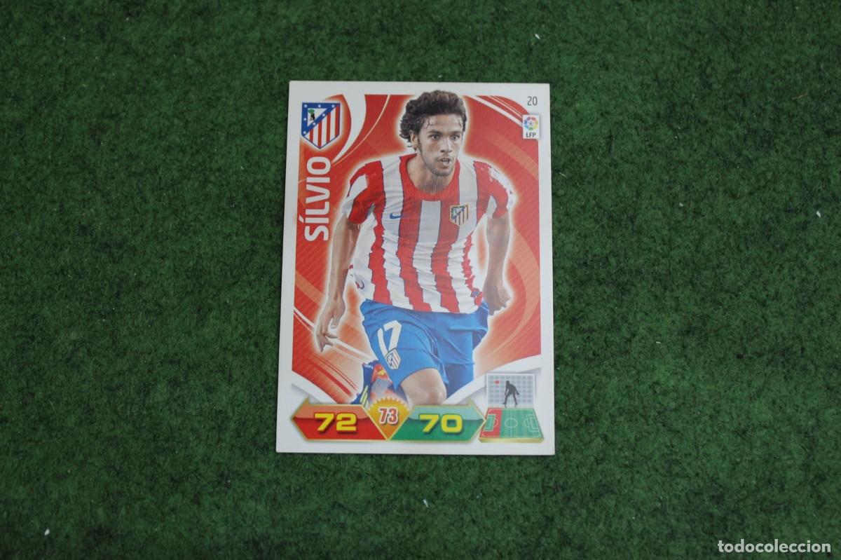 Cromos de f&uacute;tbol: 20 SILVIO ATL&Eacute;TICO DE MADRID ADRENALYN XL 2011 2012 11 12 LALIGA SANTANDER