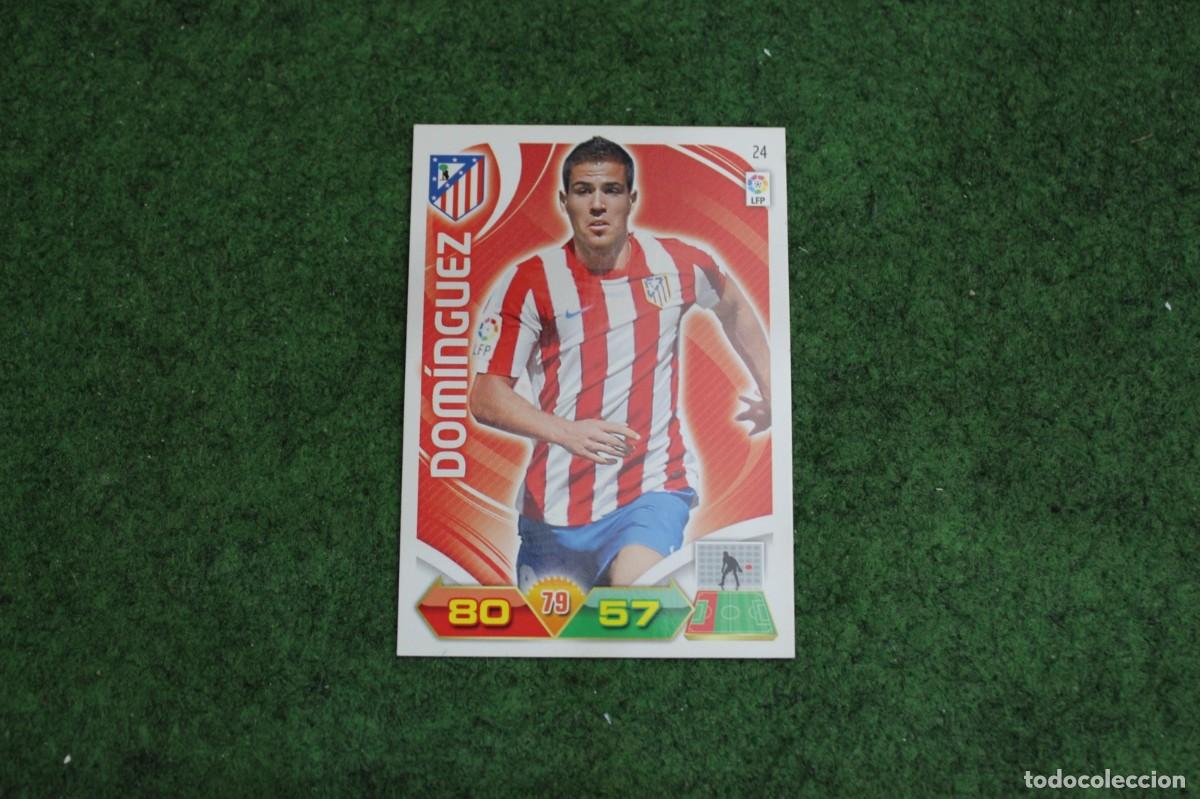 Cromos de f&uacute;tbol: 24 DOM&Iacute;NGUEZ ATL&Eacute;TICO DE MADRID ADRENALYN XL 2011 2012 11 12 LALIGA SANTANDER