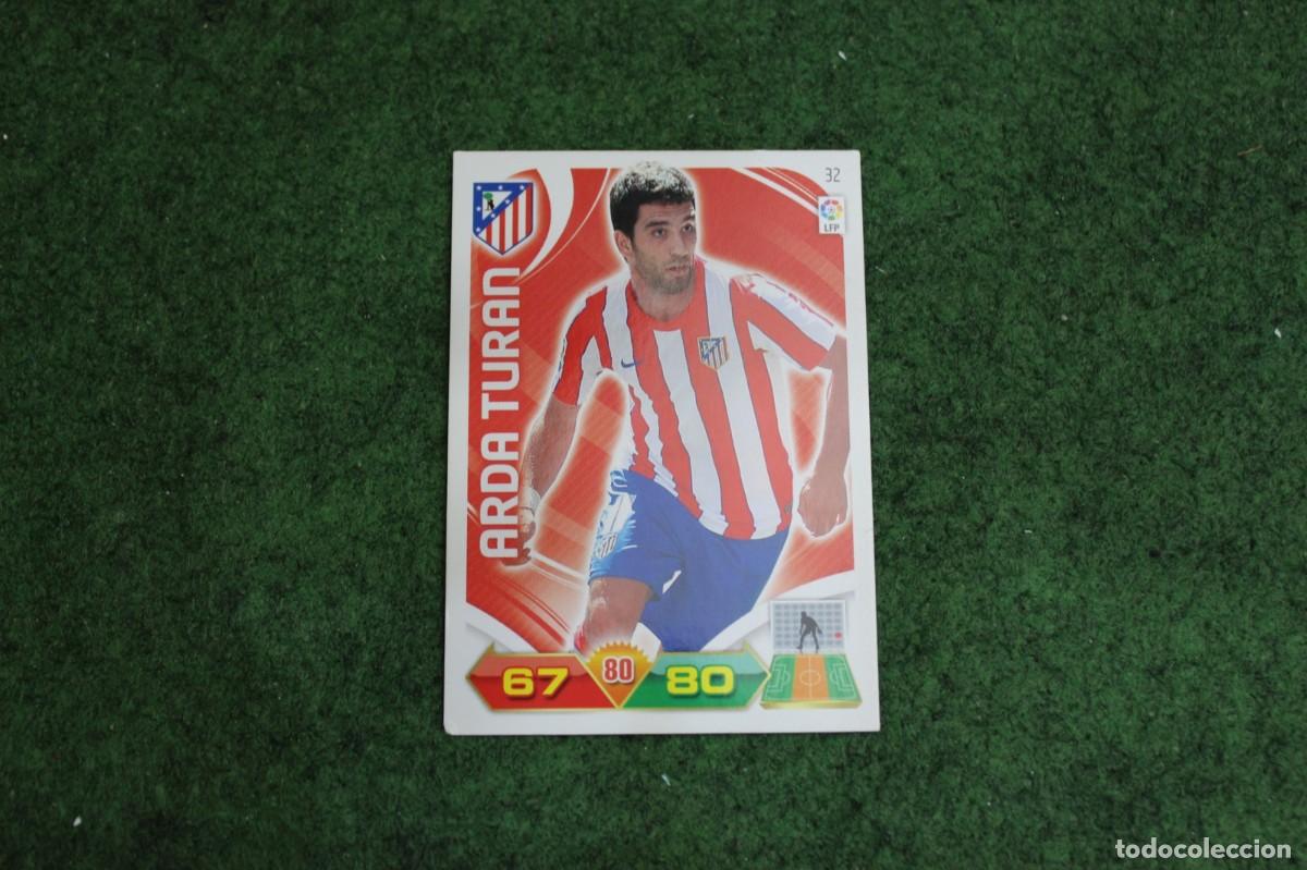 Cromos de f&uacute;tbol: 32 ARDA TURAN ATL&Eacute;TICO DE MADRID ADRENALYN XL 2011 2012 11 12 LALIGA SANTANDER