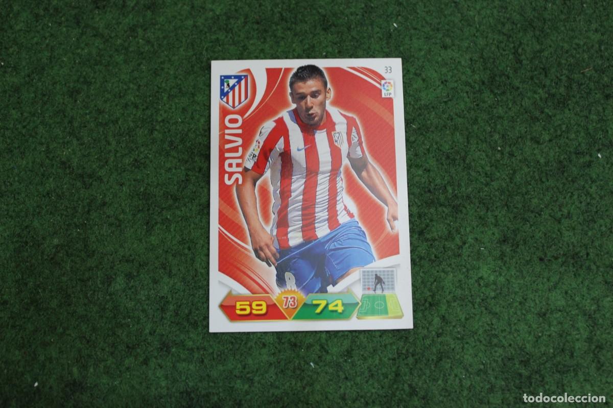 Cromos de f&uacute;tbol: 33 SALVIO ATL&Eacute;TICO DE MADRID ADRENALYN XL 2011 2012 11 12 LALIGA SANTANDER