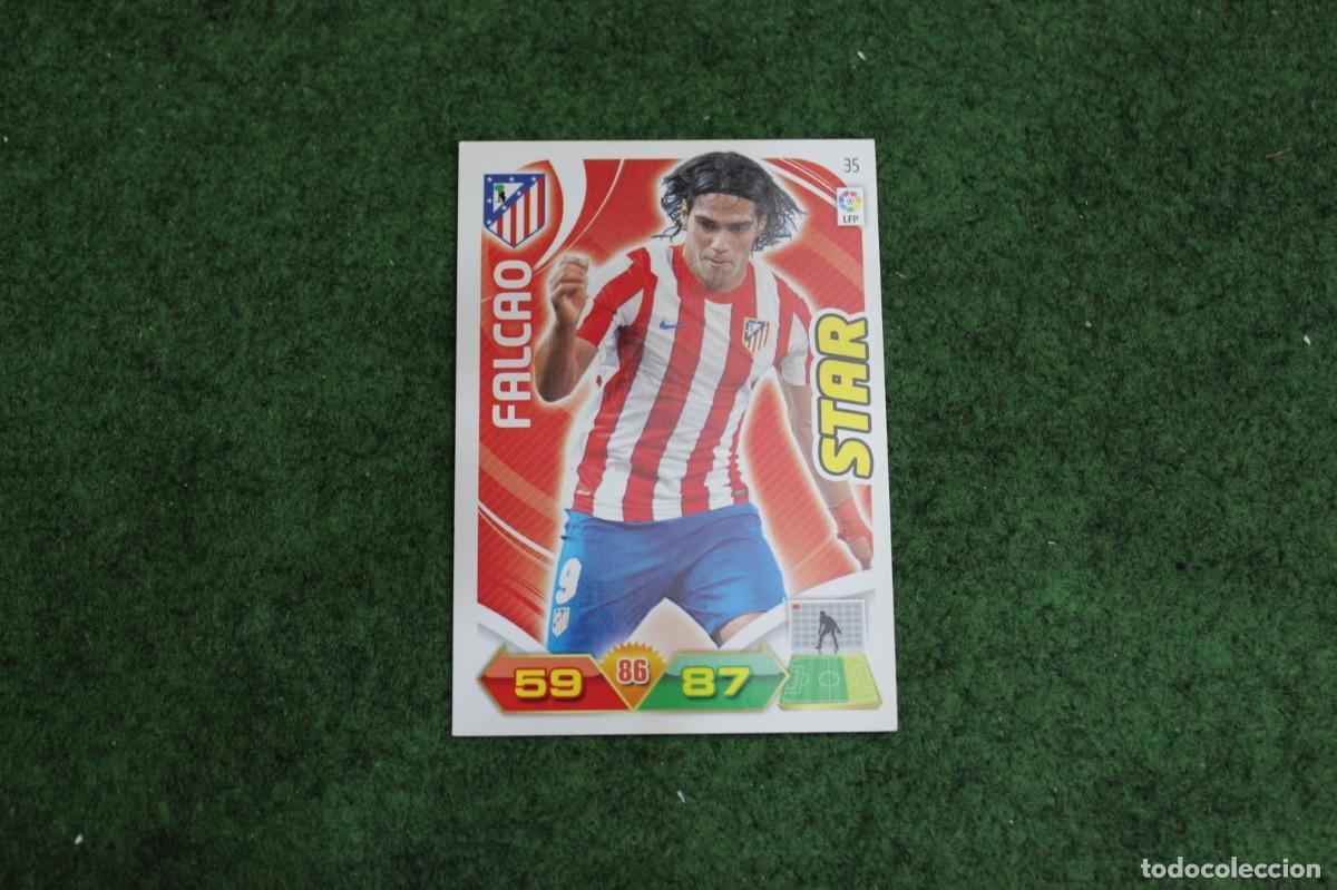Cromos de f&uacute;tbol: 35 FALCAO ATL&Eacute;TICO DE MADRID STAR ADRENALYN XL 2011 2012 11 12 LALIGA SANTANDER