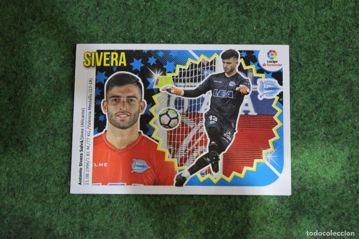 Cromos de f&uacute;tbol: 2 SIVERA ALAV&Eacute;S LIGA ESTE 2018-19 2018 2019 18 19 LALIGA SANTANDER