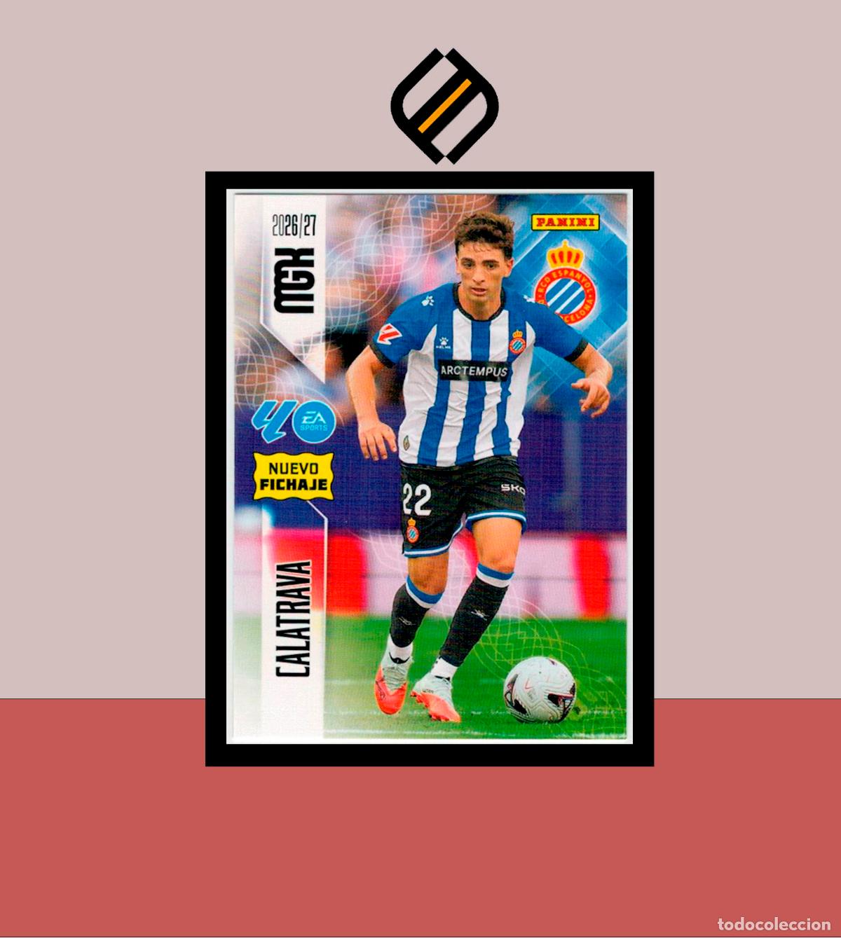 Cromos de f&uacute;tbol: MEGACRACKS 2026 2027 26 27 PANINI N&ordm; 454 CALATRAVA ESPANYOL ESPA&Ntilde;OL COLECCI&Oacute;N MGK NUEVO FICHAJE 2 ED