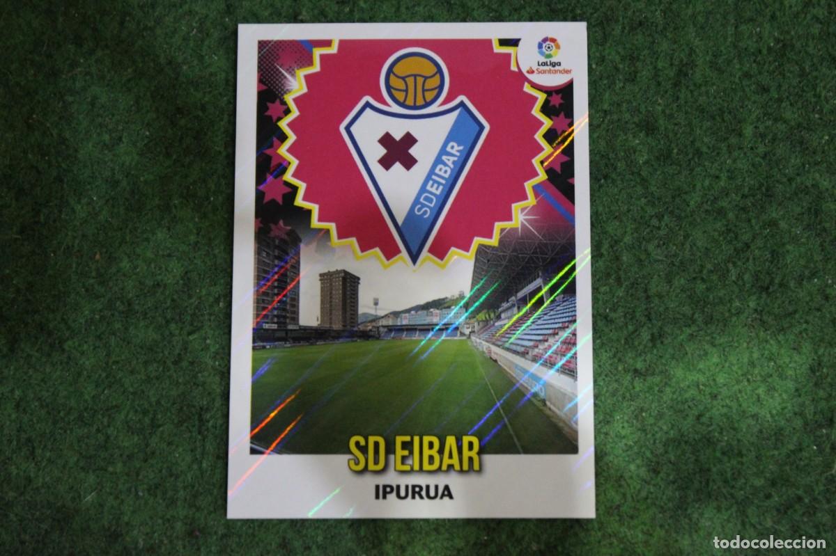 Cromos de f&uacute;tbol: 13 ESCUDO SD EIBAR LIGA ESTE 2018-19 2018 2019 18 19 LALIGA SANTANDER
