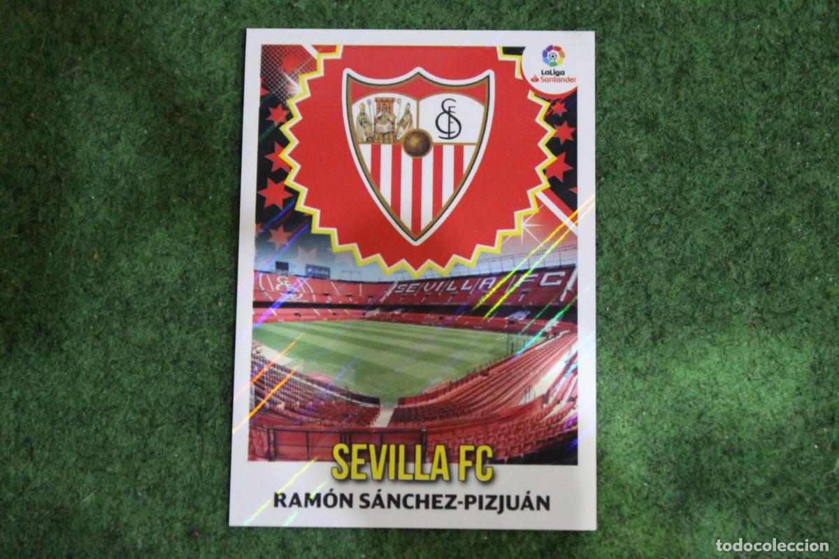 Cromos de f&uacute;tbol: 33 ESCUDO SEVILLA FC LIGA ESTE 2018-19 2018 2019 18 19 LALIGA SANTANDER