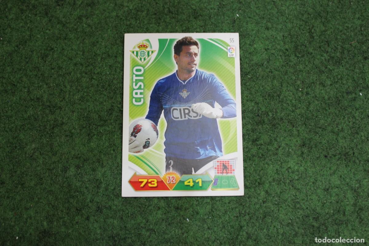 Cartes &agrave; collectionner de Football: 55 CASTO REAL BETIS ADRENALYN XL 2011 2012 11 12 LALIGA SANTANDER