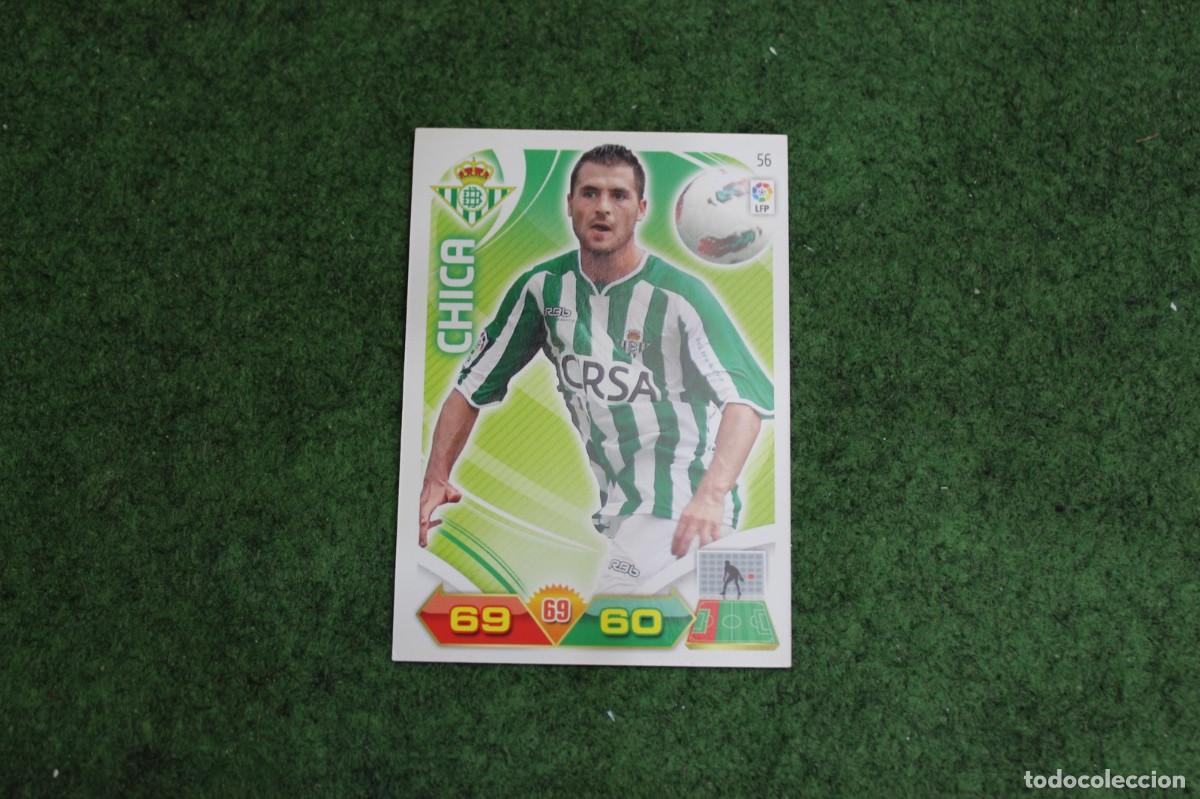 Cartes &agrave; collectionner de Football: 56 CHICA REAL BETIS ADRENALYN XL 2011 2012 11 12 LALIGA SANTANDER