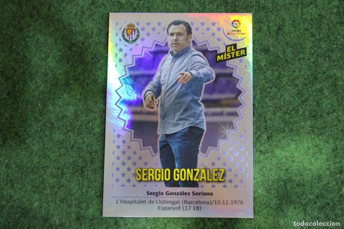 Cartes &agrave; collectionner de Football: 38 SERGIO GONZ&Aacute;LEZ REAL VALLADOLID LIGA ESTE 2018-19 2018 2019 18 19 LALIGA SANTANDER
