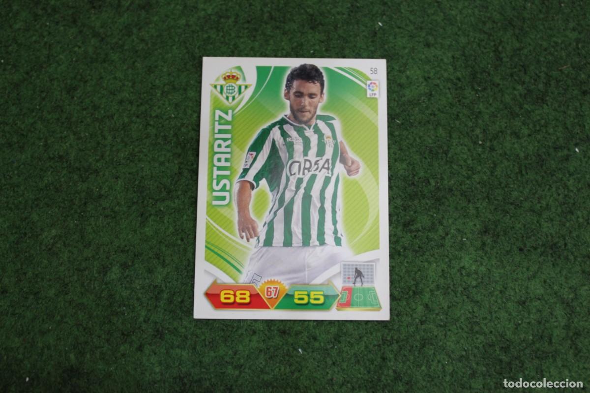 Cartes &agrave; collectionner de Football: 58 USTARITZ REAL BETIS ADRENALYN XL 2011 2012 11 12 LALIGA SANTANDER