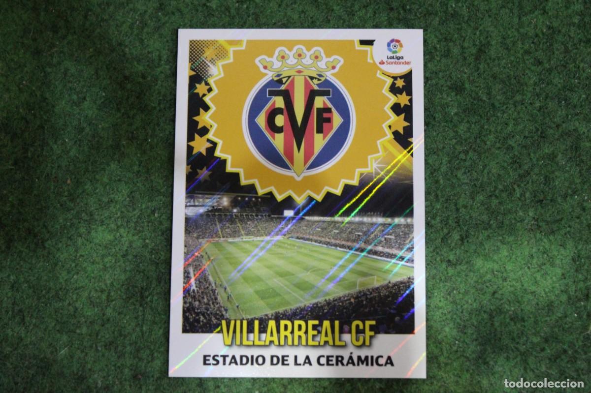 Cartes &agrave; collectionner de Football: 39 ESCUDO VILLARREAL CF LIGA ESTE 2018-19 2018 2019 18 19 LALIGA SANTANDER