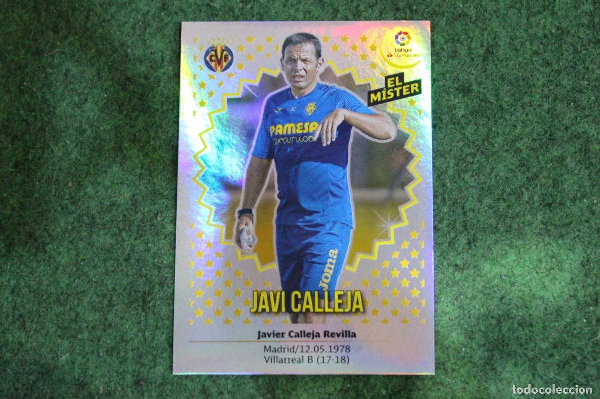 Cartes &agrave; collectionner de Football: 40 JAVI CALLEJA VILLARREAL CF LIGA ESTE 2018-19 2018 2019 18 19 LALIGA SANTANDER