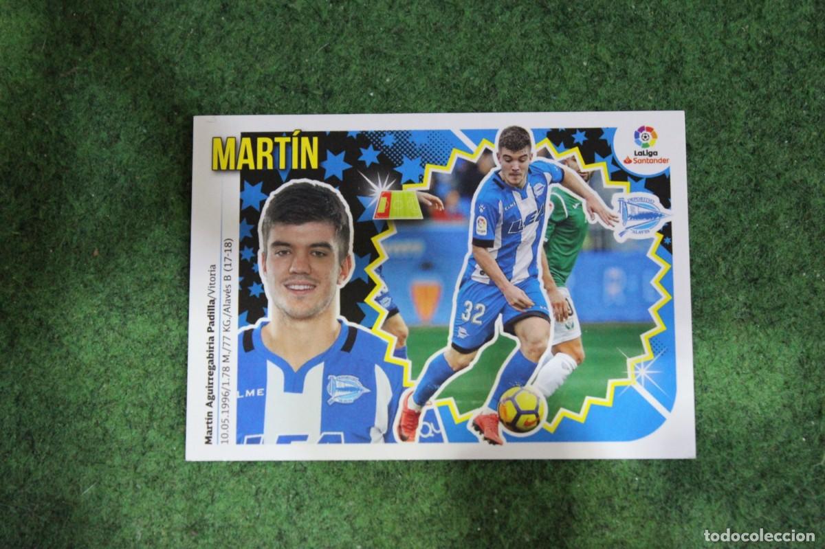 Cartes &agrave; collectionner de Football: 3A MART&Iacute;N ALAV&Eacute;S LIGA ESTE 2018-19 2018 2019 18 19 LALIGA SANTANDER