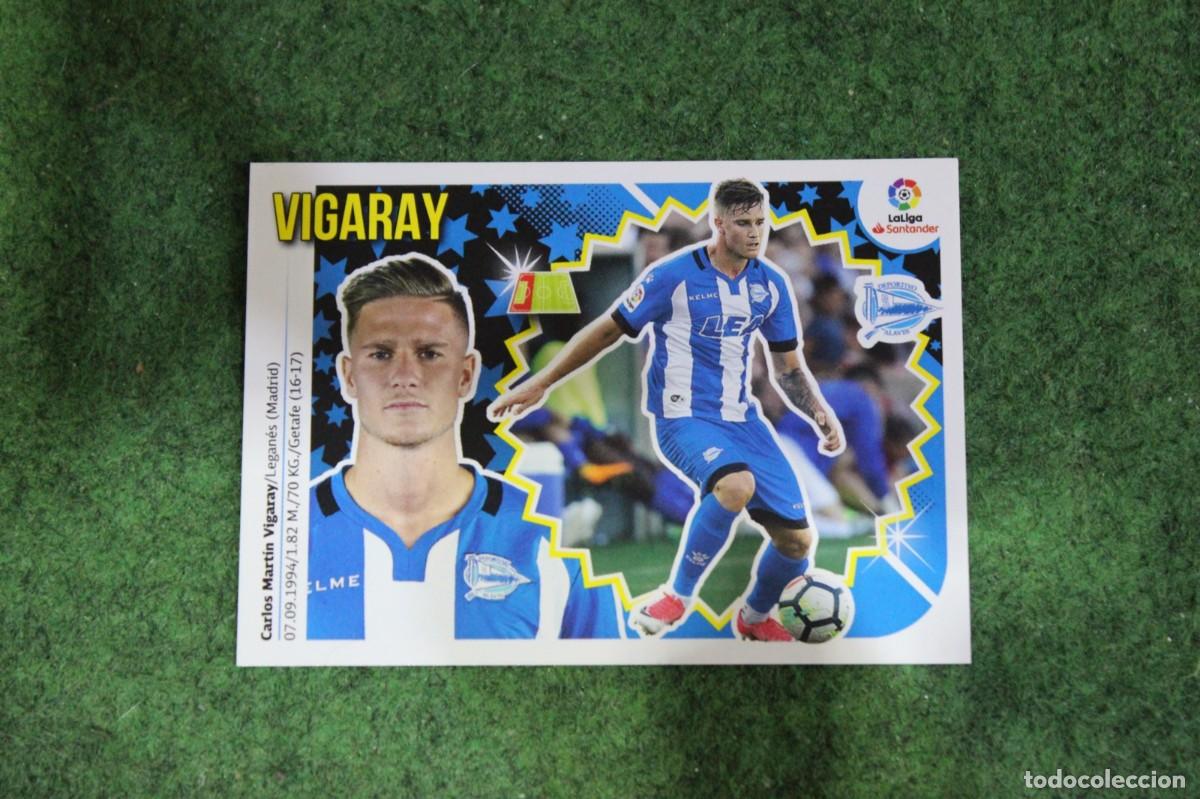 Cartes &agrave; collectionner de Football: 3B VIGARAY ALAV&Eacute;S LIGA ESTE 2018-19 2018 2019 18 19 LALIGA SANTANDER