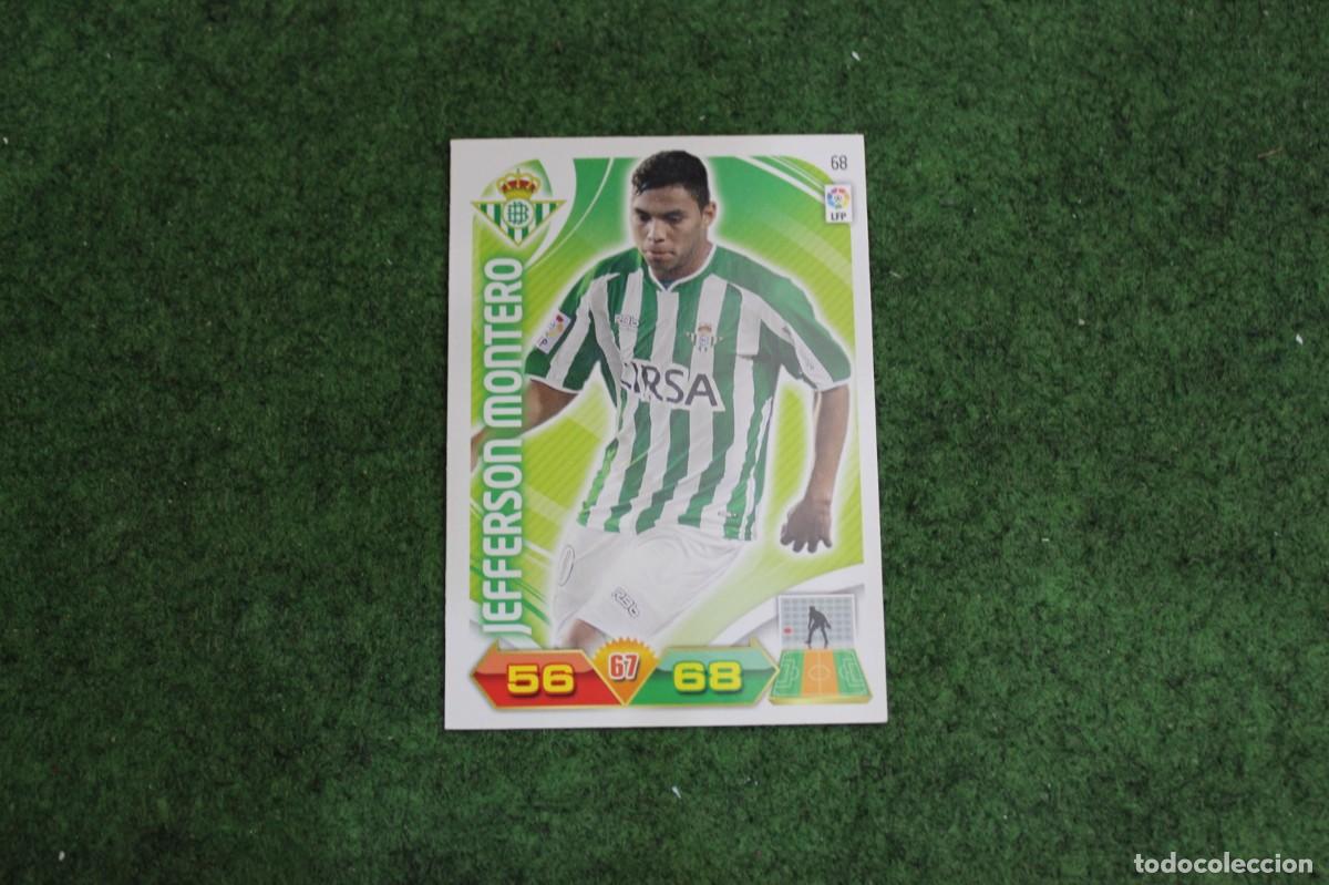 Cartes &agrave; collectionner de Football: 68 JEFFERSON MONTERO REAL BETIS ADRENALYN XL 2011 2012 11 12 LALIGA SANTANDER