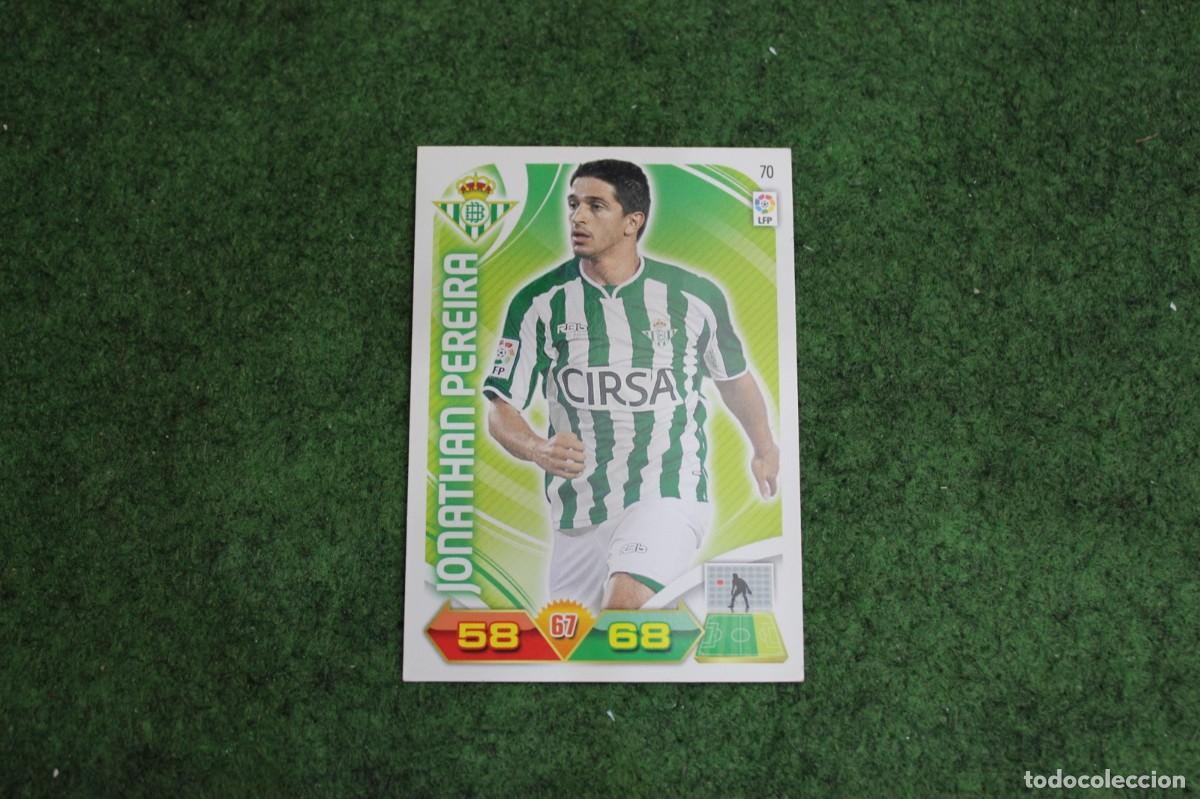 Cartes &agrave; collectionner de Football: 70 JONATHAN PEREIRA REAL BETIS ADRENALYN XL 2011 2012 11 12 LALIGA SANTANDER