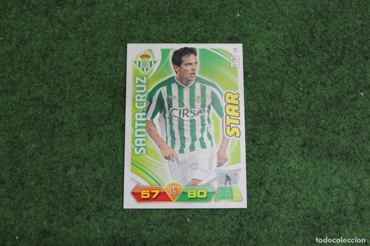 Cartes &agrave; collectionner de Football: 71 SANTA CRUZ REAL BETIS STAR ADRENALYN XL 2011 2012 11 12 LALIGA SANTANDER