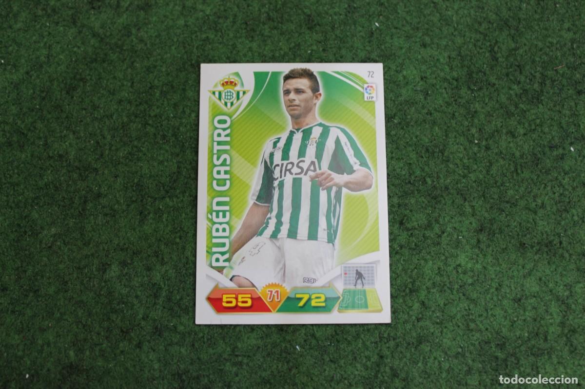 Cartes &agrave; collectionner de Football: 72 RUB&Eacute;N CASTRO REAL BETIS ADRENALYN XL 2011 2012 11 12 LALIGA SANTANDER