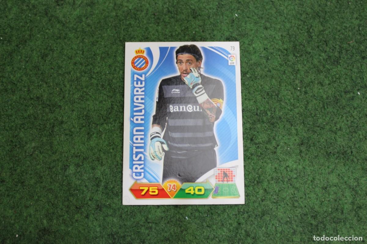 Cromos de f&uacute;tbol: 73 CRISTIAN &Aacute;LVAREZ RCD ESPANYOL ADRENALYN XL 2011 2012 11 12 LALIGA SANTANDER
