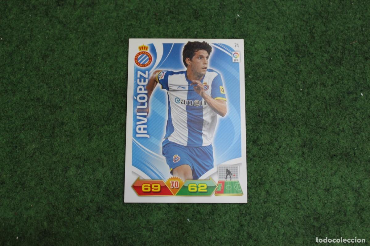 Cromos de f&uacute;tbol: 74 JAVI L&Oacute;PEZ RCD ESPANYOL ADRENALYN XL 2011 2012 11 12 LALIGA SANTANDER