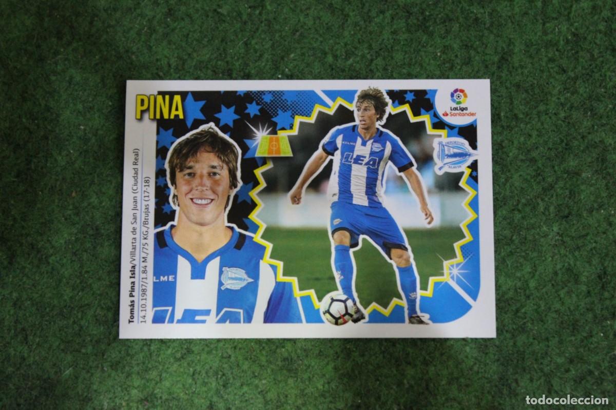 Cromos de f&uacute;tbol: 9A PINA ALAV&Eacute;S LIGA ESTE 2018-19 2018 2019 18 19 LALIGA SANTANDER