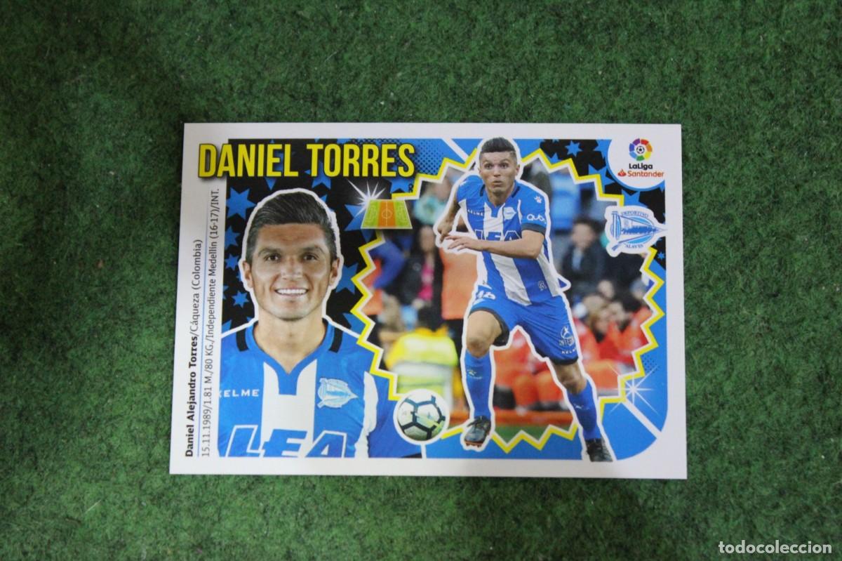 Cromos de f&uacute;tbol: 9B DANIEL TORRES ALAV&Eacute;S LIGA ESTE 2018-19 2018 2019 18 19 LALIGA SANTANDER
