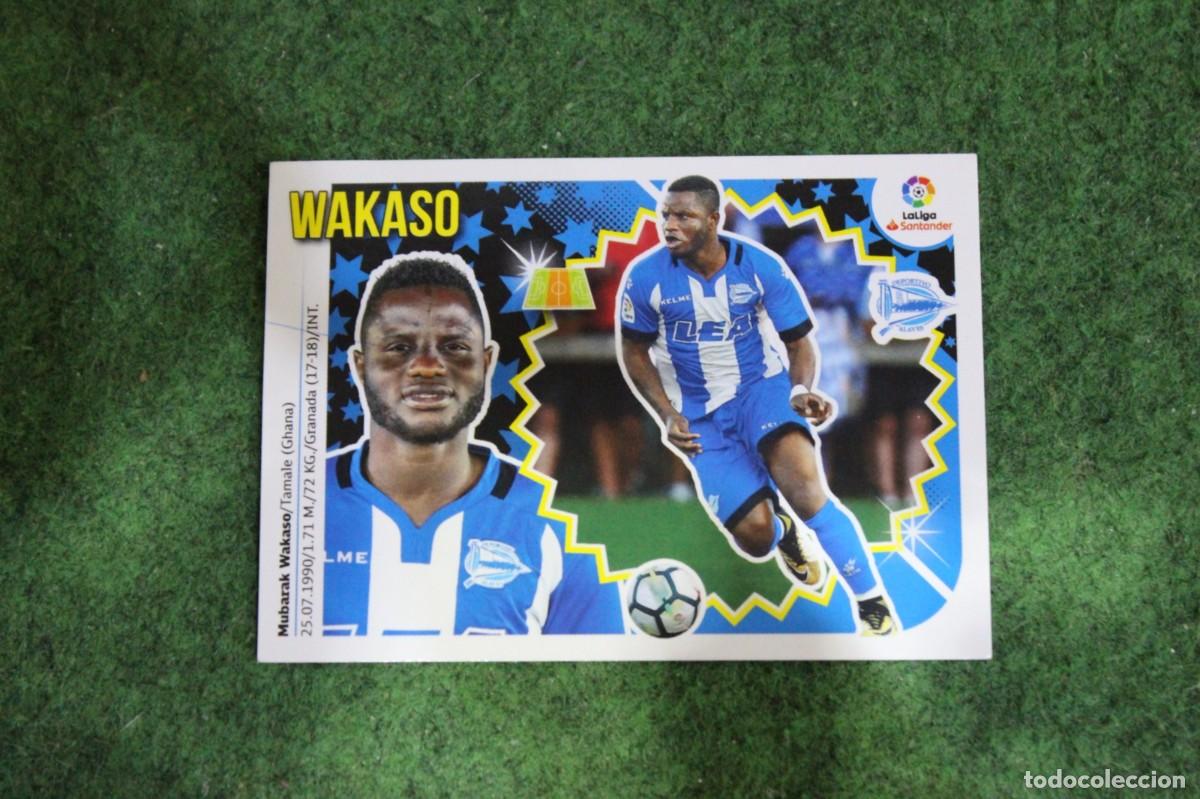 Cromos de f&uacute;tbol: 10 WAKASO ALAV&Eacute;S LIGA ESTE 2018-19 2018 2019 18 19 LALIGA SANTANDER