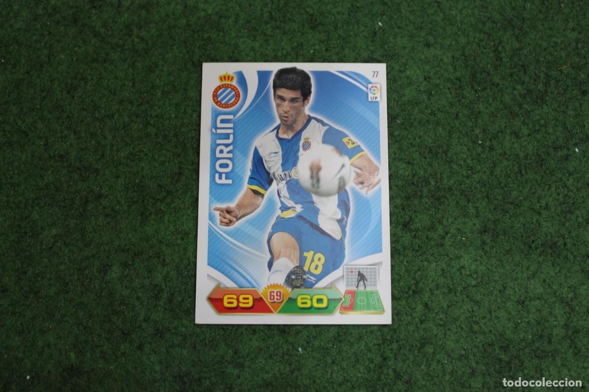 Cromos de f&uacute;tbol: 77 FORL&Iacute;N RCD ESPANYOL ADRENALYN XL 2011 2012 11 12 LALIGA SANTANDER