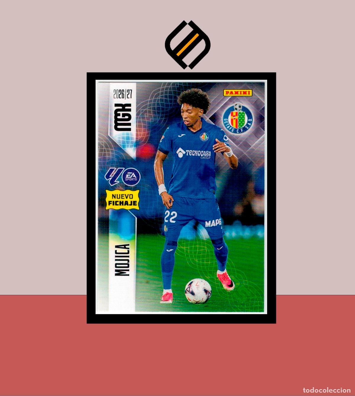 Cromos de f&uacute;tbol: MEGACRACKS 2026 2027 26 27 PANINI N&ordm; 462 MOJICA GETAFE ALB&Uacute;M MGK NUEVO FICHAJE 2 ED