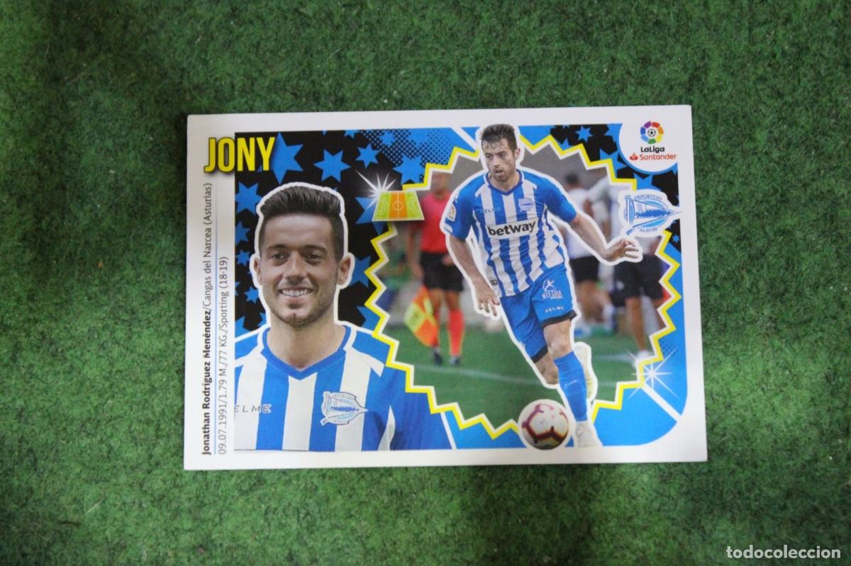 Cromos de f&uacute;tbol: 12 JONY ALAV&Eacute;S LIGA ESTE 2018-19 2018 2019 18 19 LALIGA SANTANDER