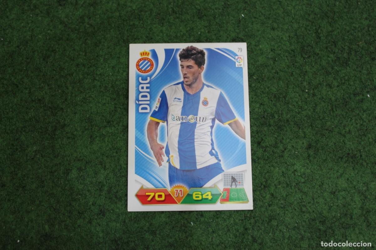Cromos de f&uacute;tbol: 79 D&Iacute;DAC RCD ESPANYOL ADRENALYN XL 2011 2012 11 12 LALIGA SANTANDER