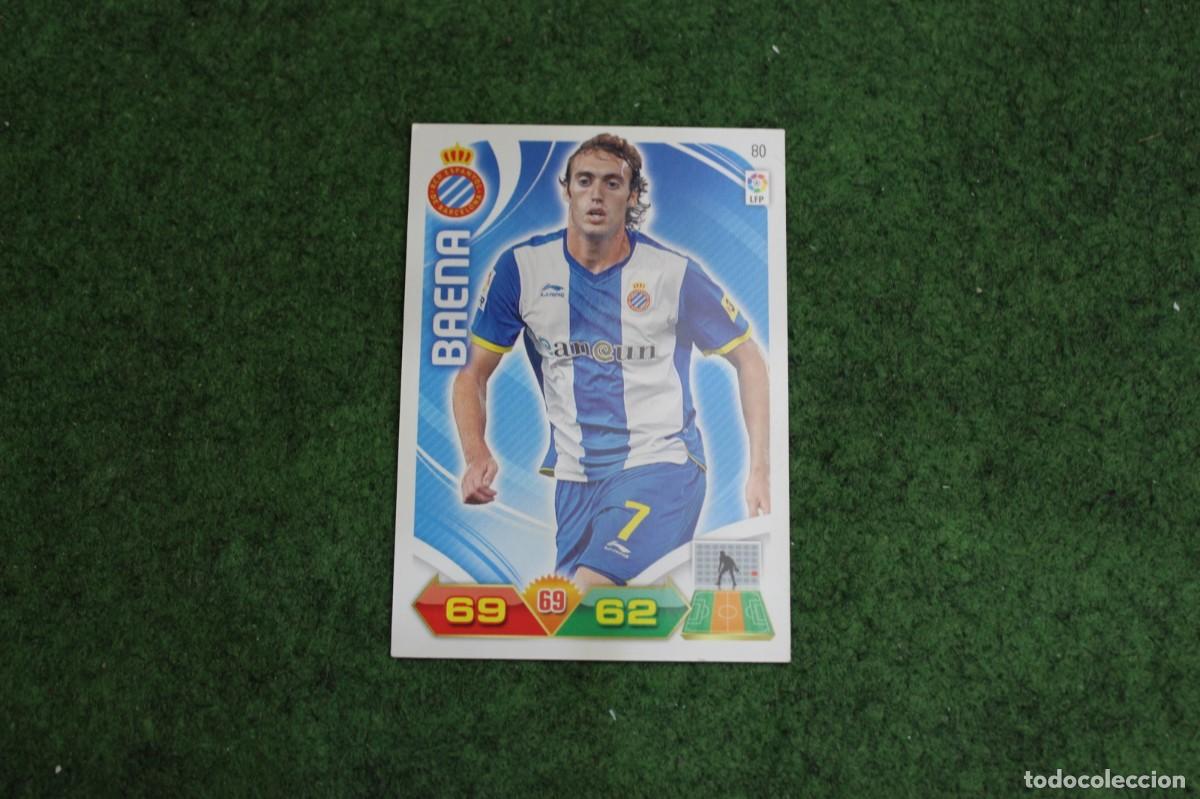 Cromos de f&uacute;tbol: 80 BAENA RCD ESPANYOL ADRENALYN XL 2011 2012 11 12 LALIGA SANTANDER