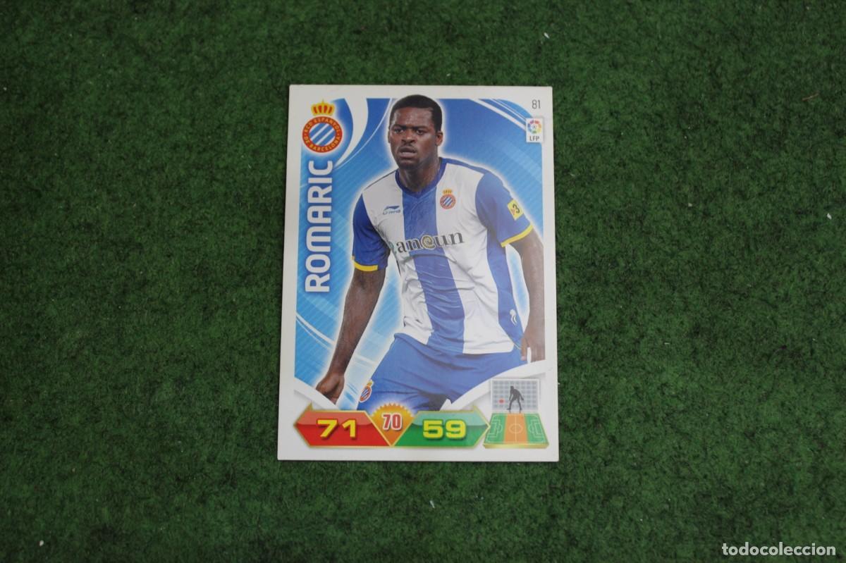 Cromos de f&uacute;tbol: 81 ROMARIC RCD ESPANYOL ADRENALYN XL 2011 2012 11 12 LALIGA SANTANDER