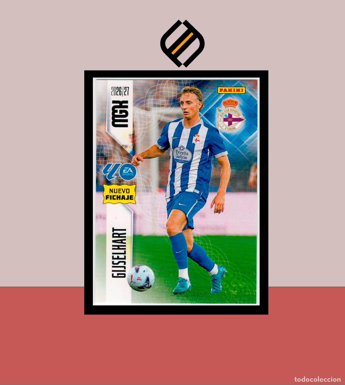 Cromos de f&uacute;tbol: MEGACRACKS 2026 2027 26 27 PANINI 463 GIJSELHART DEPORTIVO CORU&Ntilde;A ALB&Uacute;M MGK NUEVO FICHAJE 2 ED