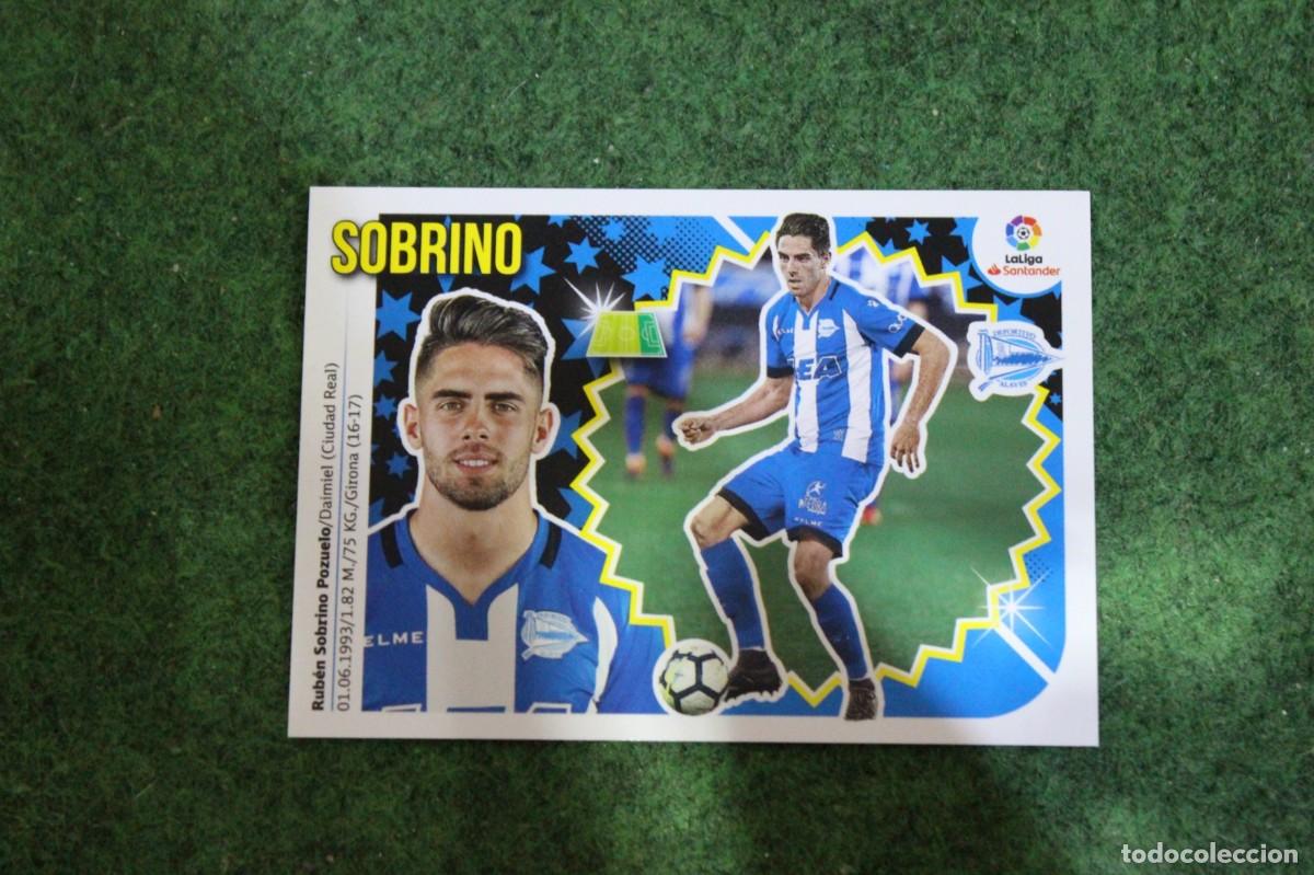Cromos de f&uacute;tbol: 15A SOBRINO ALAV&Eacute;S LIGA ESTE 2018-19 2018 2019 18 19 LALIGA SANTANDER