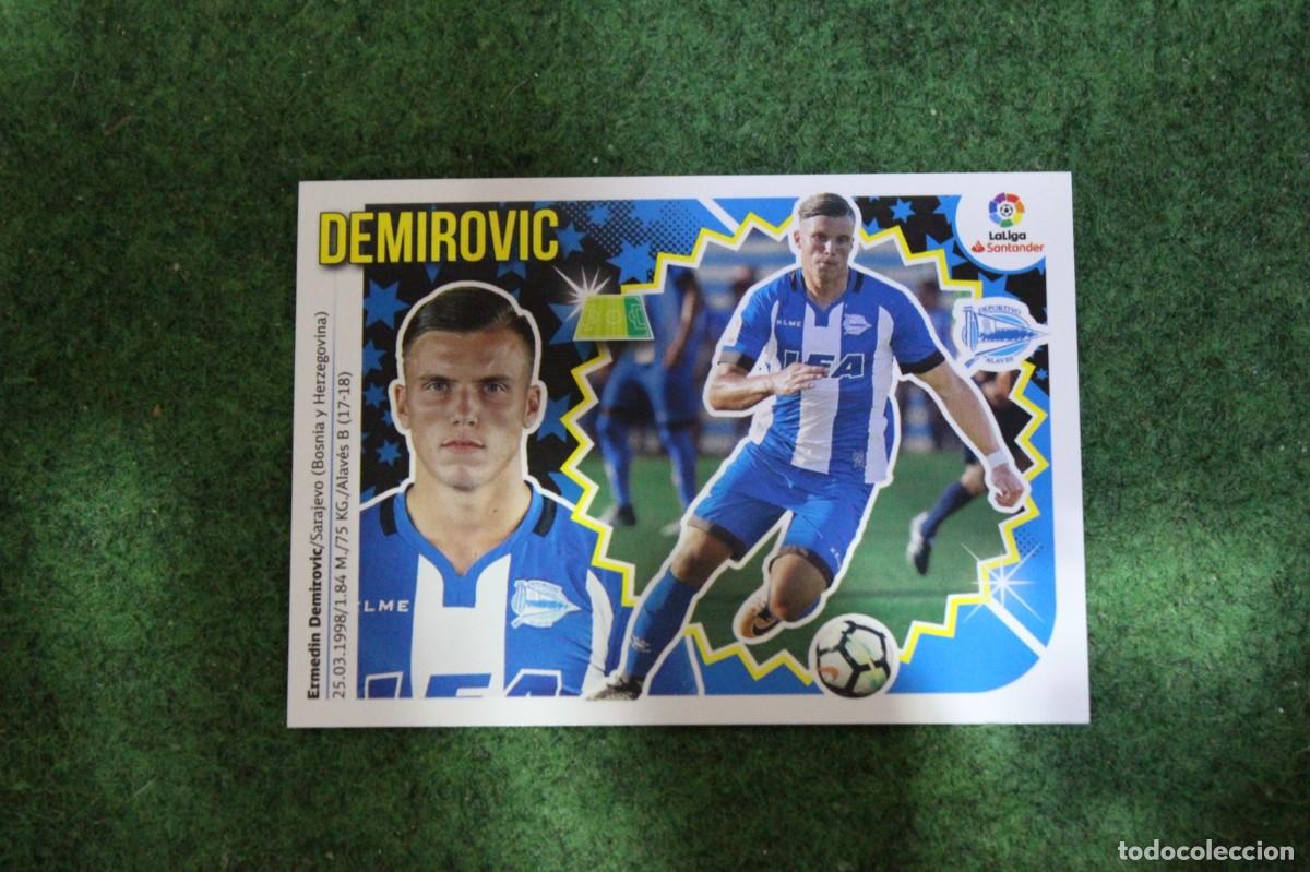 Cromos de f&uacute;tbol: 15B DEMIROVIC ALAV&Eacute;S LIGA ESTE 2018-19 2018 2019 18 19 LALIGA SANTANDER