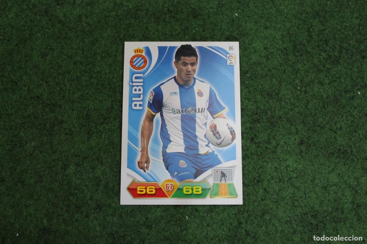 Cromos de f&uacute;tbol: 86 ALB&Iacute;N RCD ESPANYOL ADRENALYN XL 2011 2012 11 12 LALIGA SANTANDER